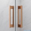 Radaway Idea DWJ Brushed Copper drzwi wnękowe 120cm lewe szczotkowana miedź 387016-93-01L